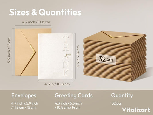 Vitalizart Greeting Cards 32PCS - Vitalizart