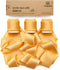 Silk Satin Ribbon With Wooden Spool 1" x 15 Yd (Gold)