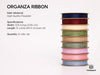 Vitalizart 3/8" x 90 Yards Organza Ribbon Pastel Color 9 Rolls x 10 Yd Sheer Ribbon (Pastel 9 Rolls) - Vitalizart