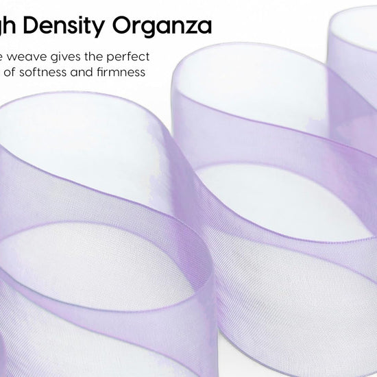 Organza Sheer Ribbon 1.5" x 30 Yd (Lavender & Pink) - Vitalizart