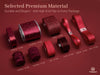 Vitalizart Luxury Purple Ribbon Set – 40 Yards(9 Textures)9 Red Ribbons 40Yd - Vitalizart