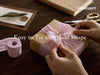 Vitalizart Crinkle Paper Ribbon 1.5" x 75 Yards, Reusable Recyclable Easy Tear(PINK) - Vitalizart