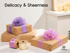 Organza Sheer Ribbon 1.5" x 30 Yd (Lavender & Pink) - Vitalizart