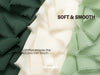 FRINGE CHIFFON SILK RIBBON 1" X 21YD (Cream & Green) - Vitalizart