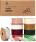 Organza Sheer Ribbons Set 1" x 150 Yd (Mixed Christmas Color)