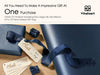 Wrapping Paper Set 30"x197" Pearly - Lustre With Silk Like Satin Ribbon & Gift Tags (Blue Paper & Blue Ribbons) - Vitalizart