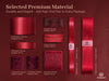 Vitalizart Luxury White Ribbon Set – 30 Yards(Red 30 yd) - Vitalizart