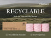 Vitalizart Crinkle Paper Ribbon 1.5" x 75 Yards, Reusable Recyclable Easy Tear(PINK) - Vitalizart