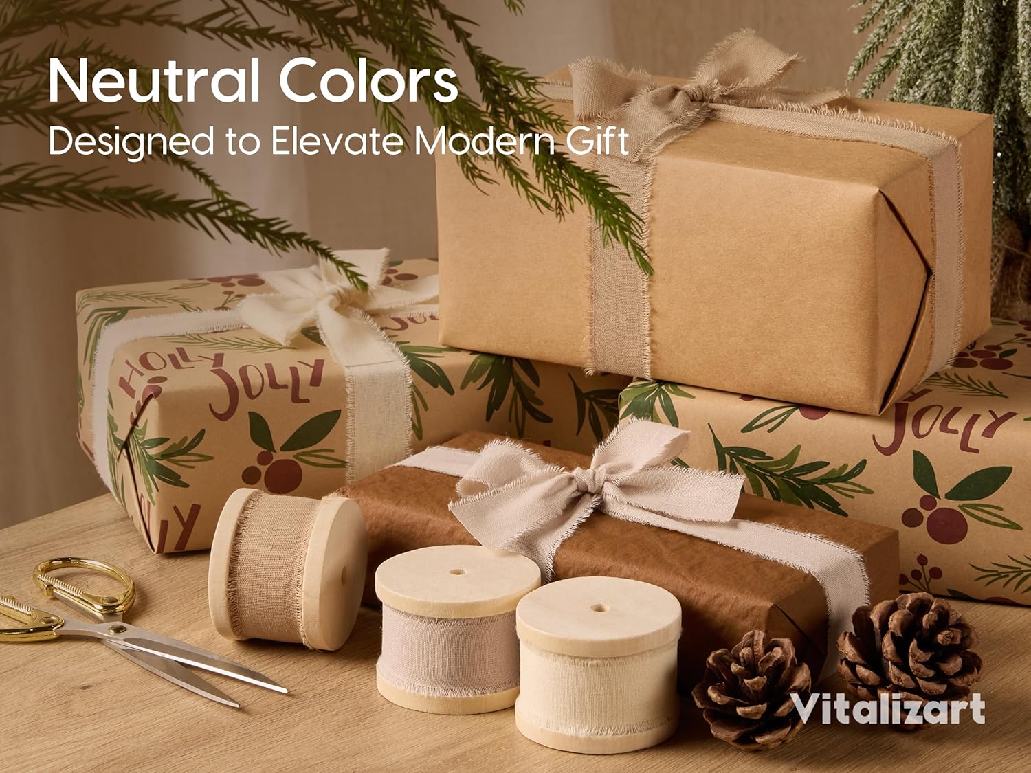 Vitalizart Ribbon Cotton Handmade Fringe 1