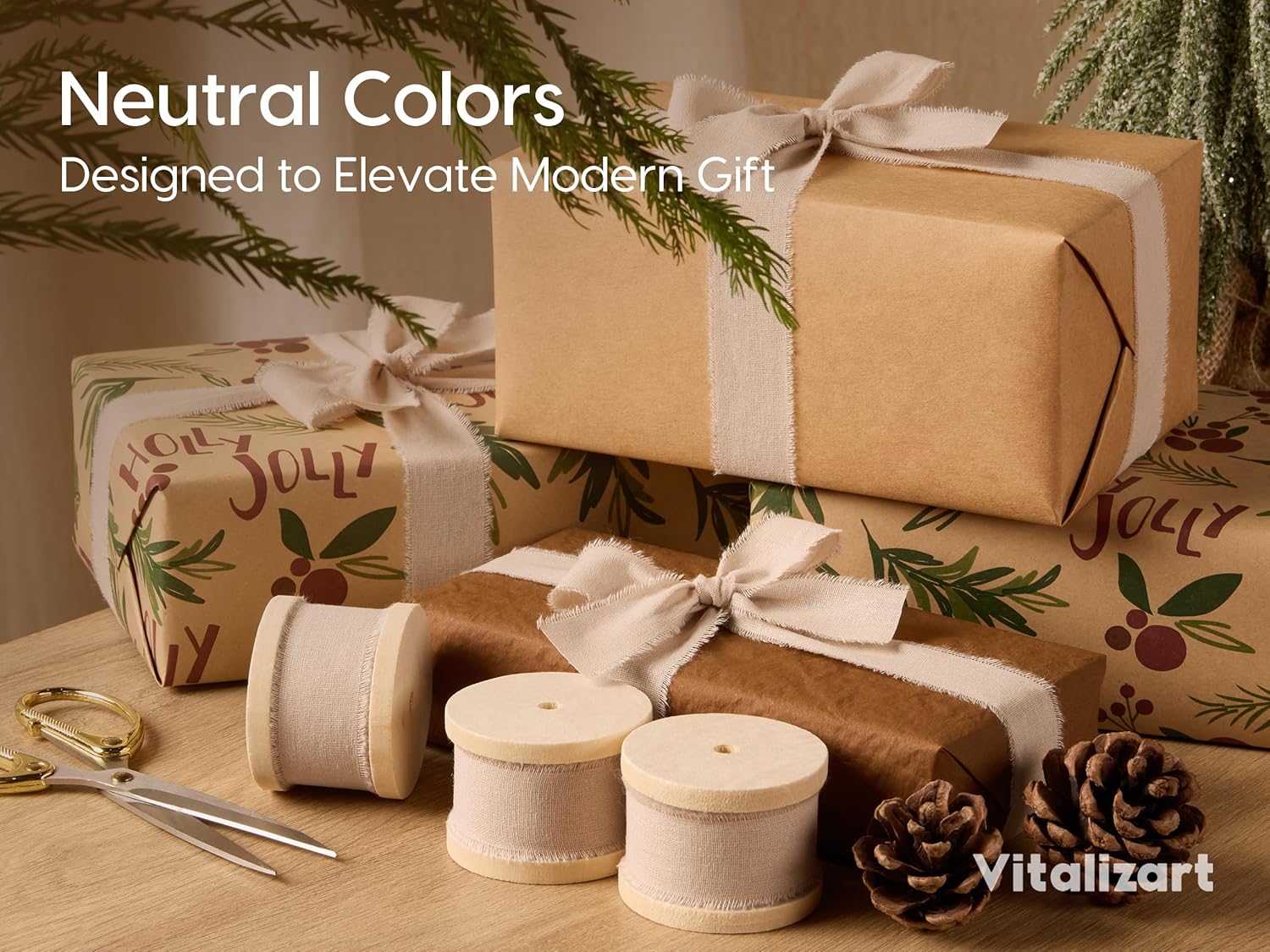 Vitalizart Ribbon Cotton Handmade Fringe 1