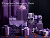 Vitalizart Luxury Purple Ribbon Set – 40 Yards(9 Textures)9 Purple Ribbons 40Yd - Vitalizart