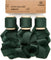 Silk Satin Ribbon With Wooden Spool 1" x 15 Yd (Dark Green)