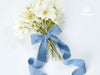 Cotton Ribbon Handmade Fringe 1.5" x 15 Yd (Dusty Blue) - Vitalizart