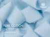 Cotton Ribbon Handmade Fringe 1.5" x 15 Yd (Baby Blue) - Vitalizart