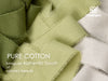Cotton Ribbon Handmade Fringe 1.5" x 15 Yd (Green & Incanus) - Vitalizart