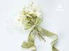Cotton Ribbon Handmade Fringe 1.5" x 15 Yd (Green & Incanus) - Vitalizart