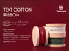 Custom Cotton Ribbon 5/8" x 15 Yd (Merry Christmas Mixed Color) - Vitalizart