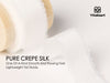 Frayed Fringe Crepe Silk Satin Ribbon 5/8" x 15 Yard (Ivory White) - Vitalizart