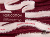Custom Cotton Ribbon 5/8" x 15 Yd (Merry Christmas Single Color) - Vitalizart
