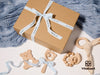 Custom Cotton Ribbon 5/8" x 15 Yd (WELCOME BABY) - Vitalizart