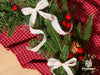 Custom Cotton Ribbon 5/8" x 15 Yd (Merry Christmas Single Color) - Vitalizart