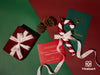 Custom Cotton Ribbon 5/8" x 15 Yd (Merry Christmas Single Color) - Vitalizart