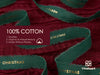 Custom Cotton Ribbon 5/8" x 15 Yd (Merry Christmas Mixed Color) - Vitalizart