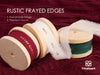 Custom Cotton Ribbon 5/8" x 15 Yd (Merry Christmas Mixed Color) - Vitalizart