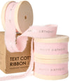Custom Cotton Ribbon 5/8" x 15 Yd (HAPPY BIRTHDAY) - Vitalizart