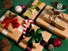 Frayed Edges Glossy Velvet Ribbon For Christmas 1.5"x 4.5YD (Christmas Color) - Vitalizart