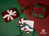 Custom Cotton Ribbon 5/8" x 15 Yd (Merry Christmas Mixed Color) - Vitalizart