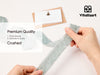 Velvet Ribbon for Christmas Frayed Edges Glossy 1" X 5 YD (Dusty Green) - Vitalizart