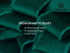 Frayed Fringe Velvet Ribbon for Christmas 1.5" x 6 Yd (Dark Green) - Vitalizart