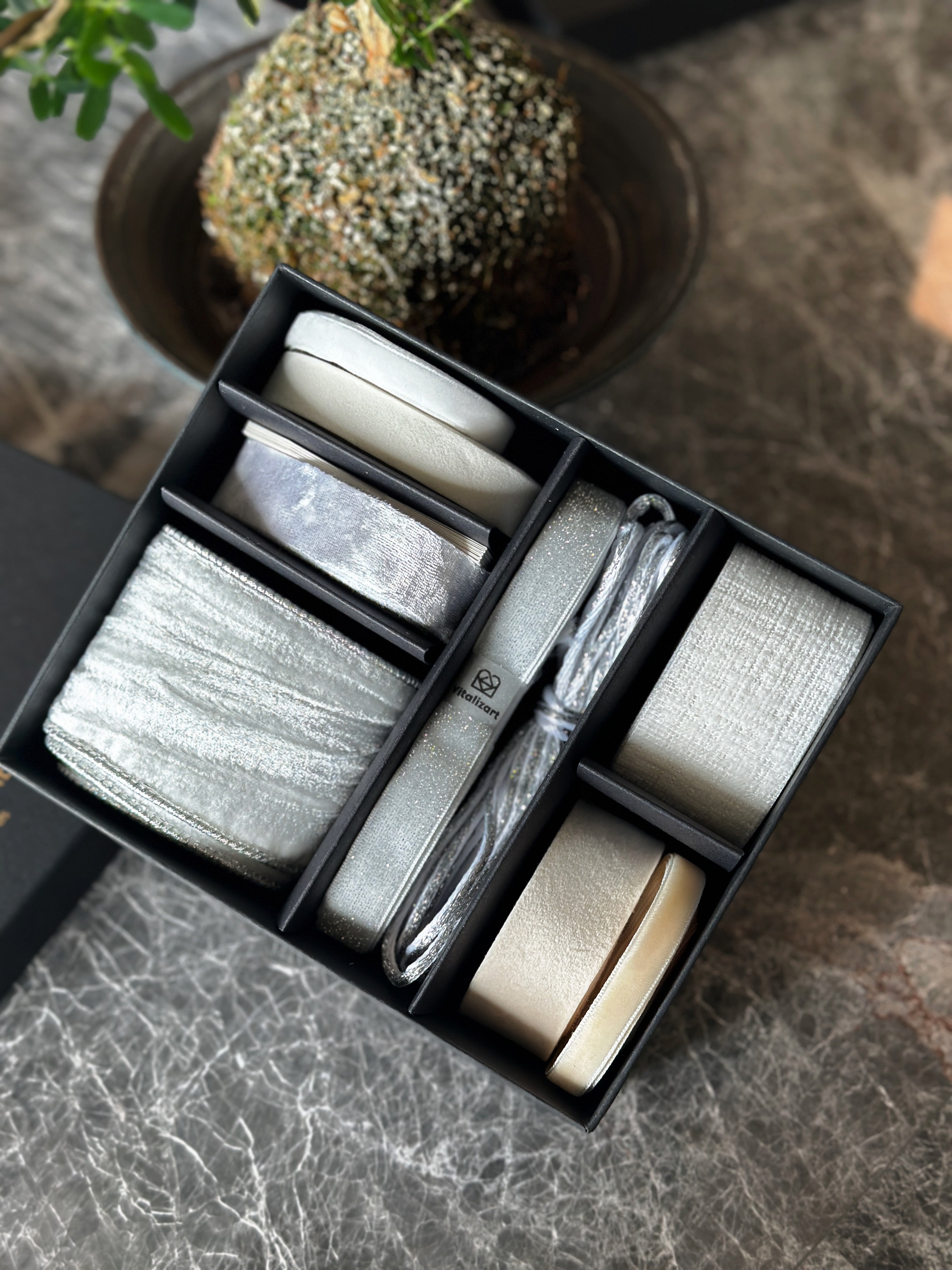 Vitalizart Chiffon Ribbon - Soft, Sheer, Frayed Edge Elegance
