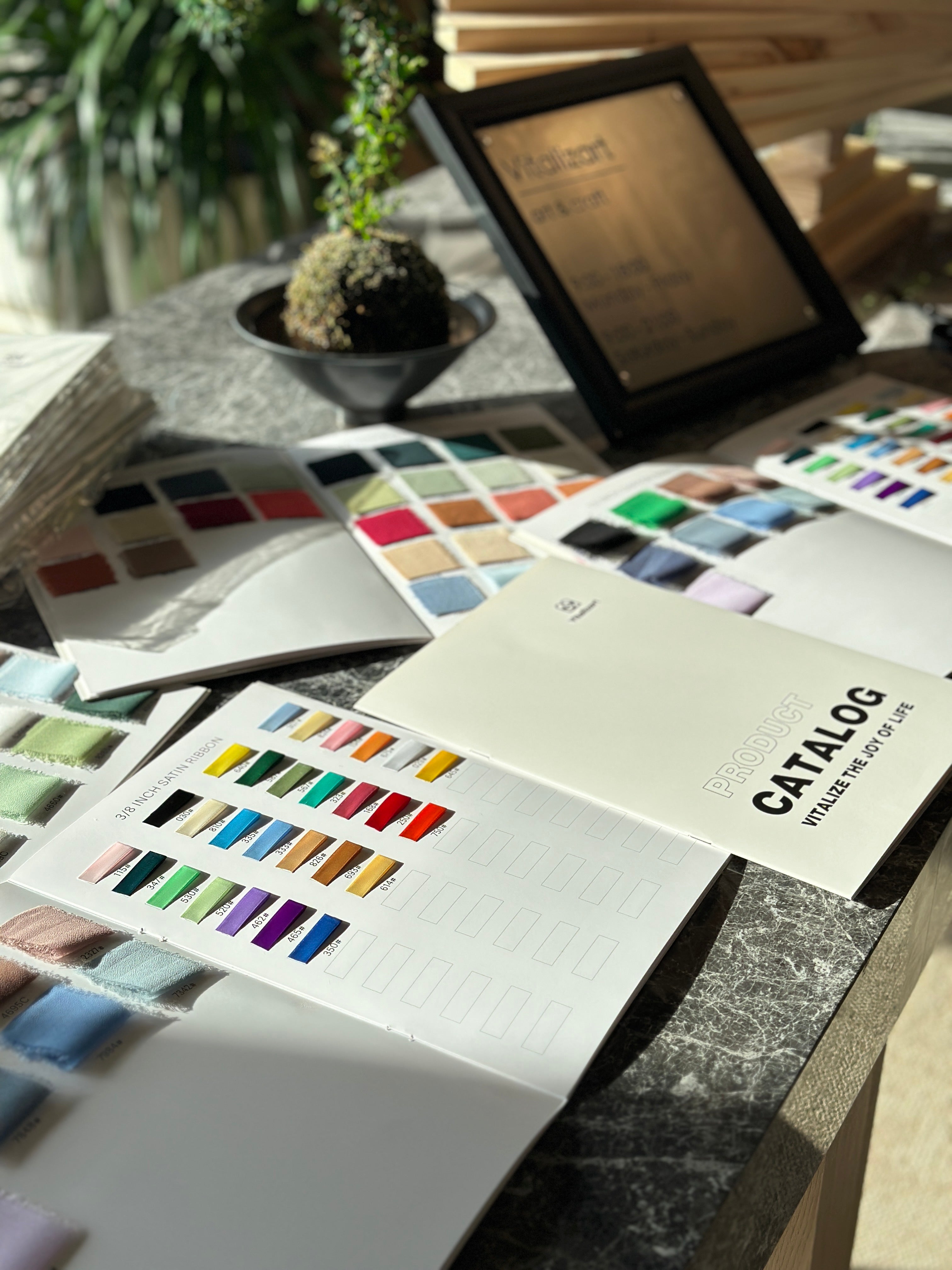 Swatch Book – Velvet, Silk Satin, Chiffon & Cotton Samples