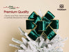 Wired Velvet Metallic Crushed Ribbon 2.5" x 10 Yd (Green) - Vitalizart
