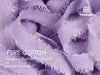 Cotton Ribbon Handmade Fringe 5/8" x 21 Yd (Lavender) - Vitalizart