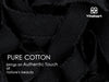 Cotton Ribbon Handmade Fringe 5/8" x 21 Yd (Black) - Vitalizart
