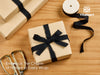 Cotton Ribbon Handmade Fringe 5/8" x 21 Yd (Black) - Vitalizart