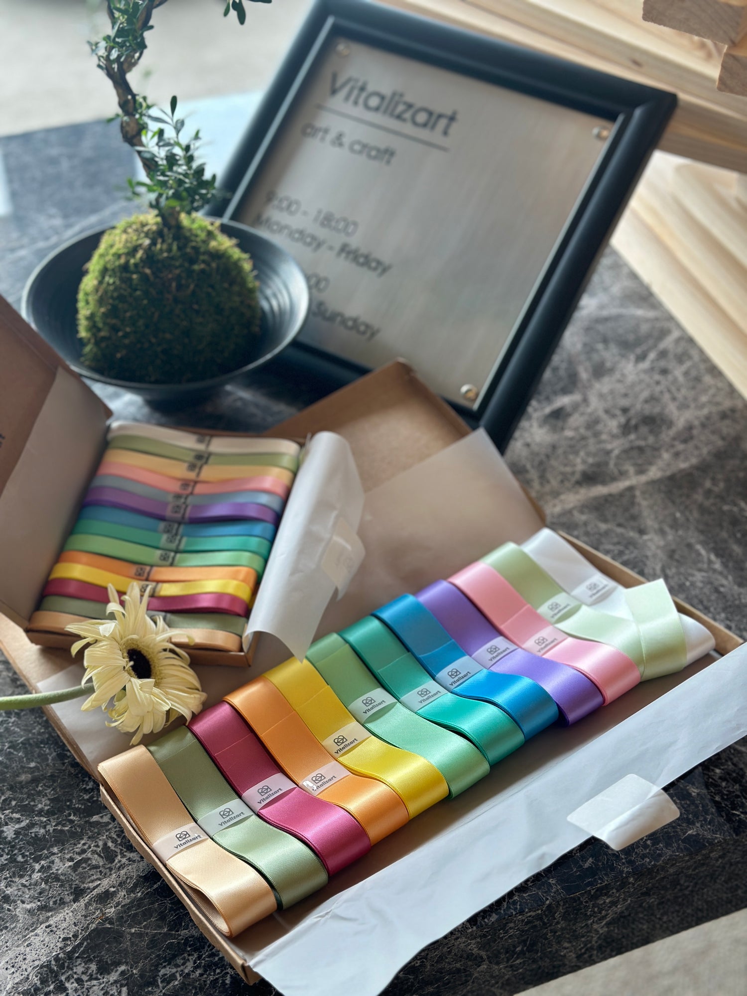 DOUBLE FACE SATIN RIBBON