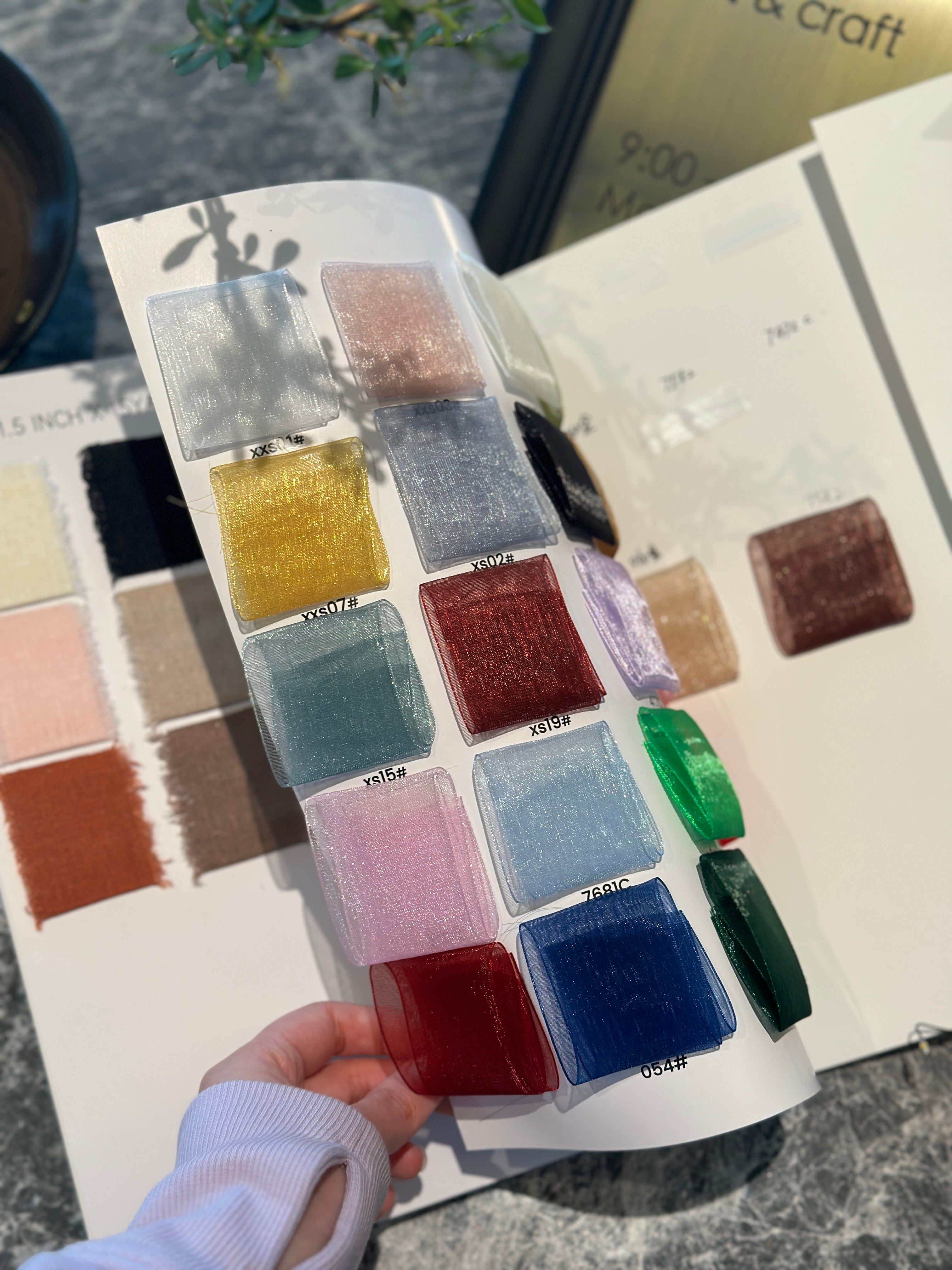 （Latest version)Swatch Book – Velvet, Silk Satin, Chiffon & Cotton,Organza Samples - Vitalizart