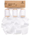 Silk Satin Ribbon with Wooden Spool 1.5” x 15 Yd (White)