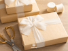 Cream-white fringe chiffon ribbon, 1.5 inches wide