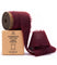 Cotton Linen Ribbon 1.5" x 5Yd (Burgundy)