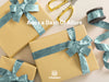 Deluxe Velvet Ribbon Set With Wooden Spool 1" x 9Yd (Baby Blue) - Vitalizart
