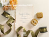 Deluxe Velvet Ribbon Set With Wooden Spool 1" x 9Yd (Dark Green) - Vitalizart