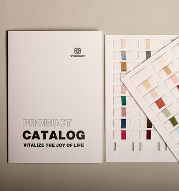 Luxury Swatch Book – Velvet, Silk Satin, Chiffon, Cotton, Organza & Printed Ribbon, Custom logo Collection - Vitalizart