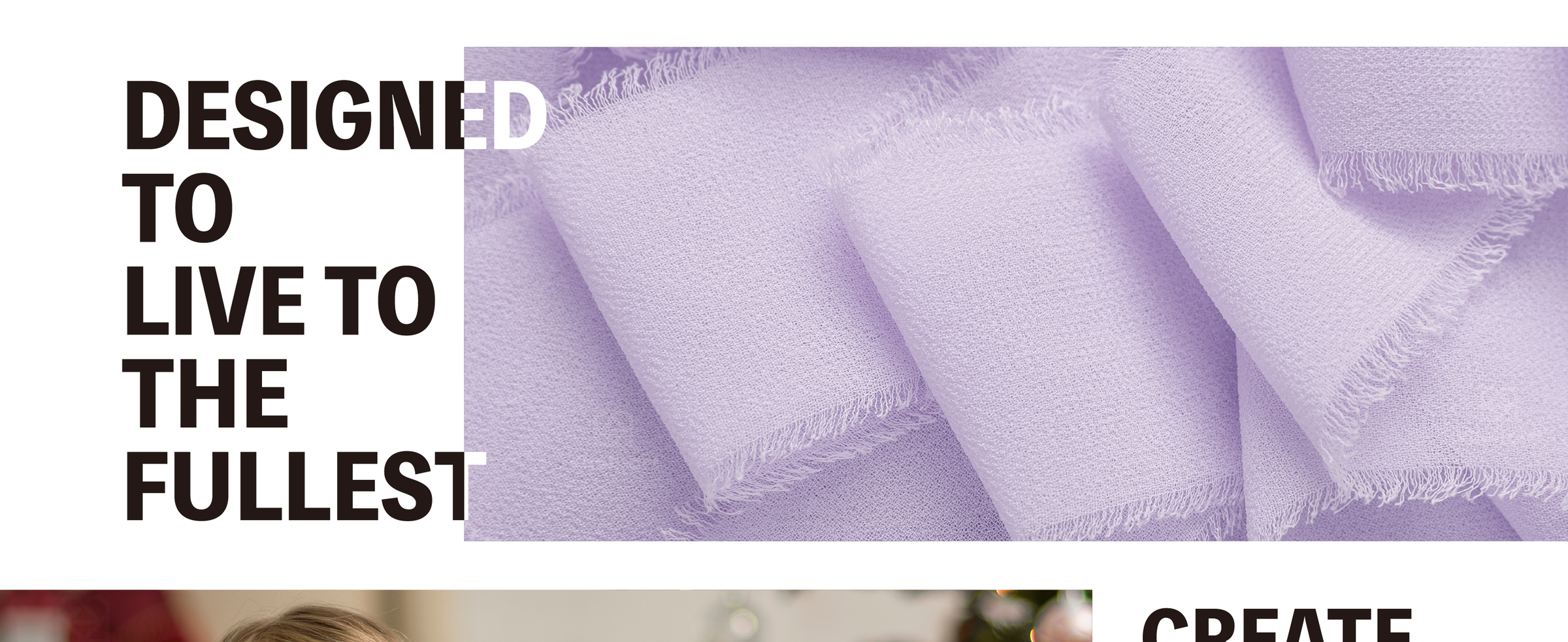 Close-up of layered pale lavender chiffon ribbon showing its airy weave and softly fringed edges.