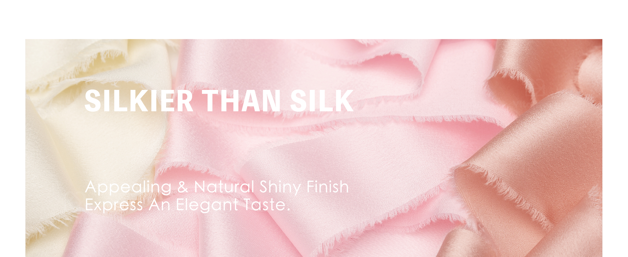 Pink-series frayed satin ribbon used for gift box bows and a white floral bouquet